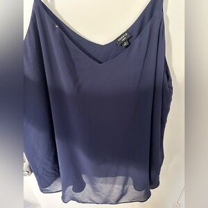 Torrid Plus Size Deep Blue Blouse